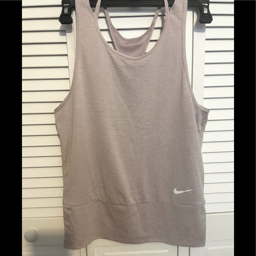 Nike cut out tank top